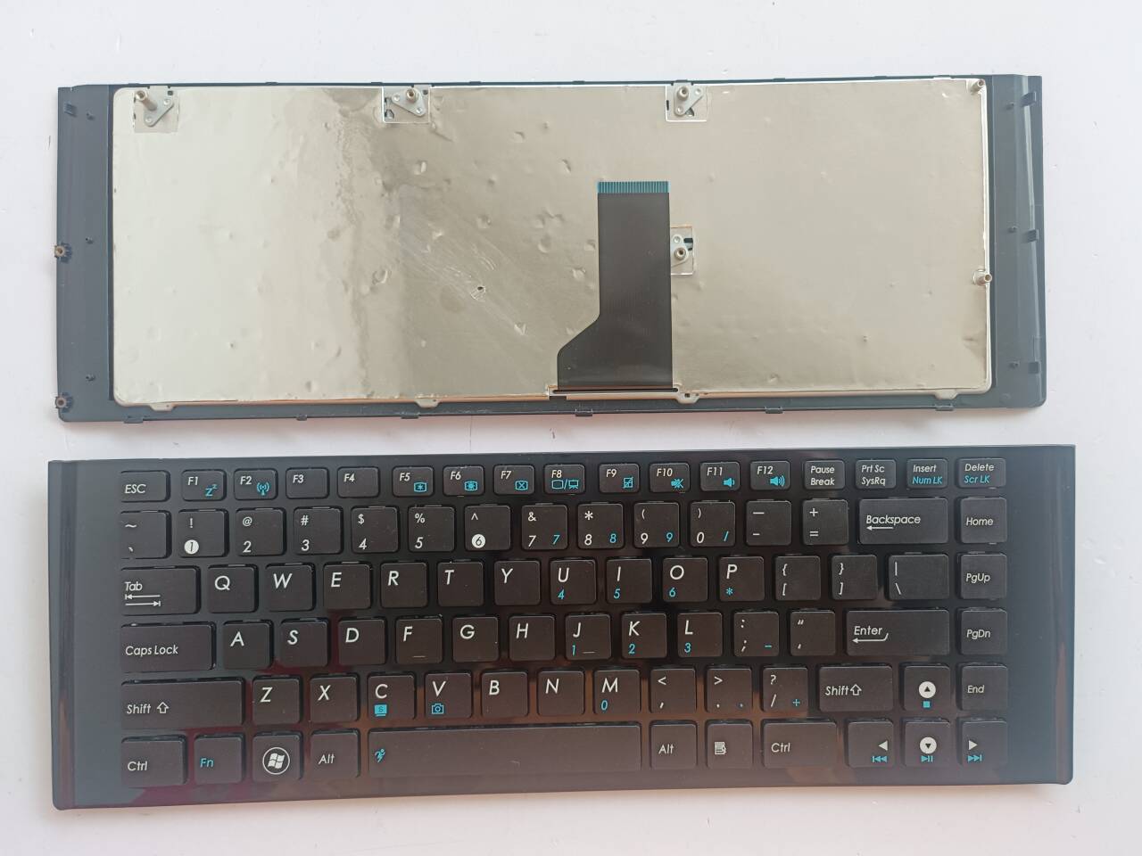 Picture of New Replacement Laptop Keyboard For ASUS A40 BLACK FRAME BLACK (OEM) US Layout